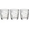 Bormioli Rocco 3x Stuks Tumbler Waterglazen/sapglazen Diamond 305 Ml