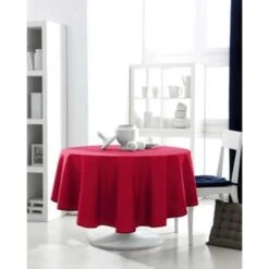Today Rond Tafelkleed Rood - 180cm -Tafel Benodigdheden Winkel 1000002205 0101