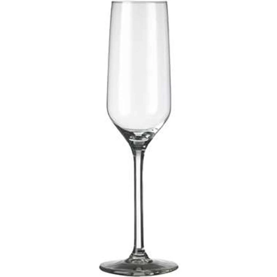 Champagneglazen Carre - 6 Stuks - Glas - 220 Ml 2 Champagneglazen Carre - 6 Stuks - Glas - 220 Ml - Afbeelding 2