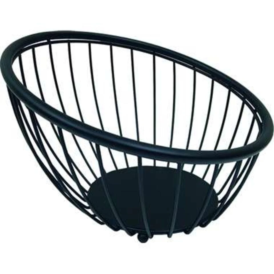 Artex Globe Fruitschaal - Zwart - Ø 28 Cm 1 Artex Globe Fruitschaal - Zwart - Ø 28 Cm