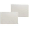 Wicotext Placemats - 4 Stuks - Amatista - Wit - 43 X 30 Cm