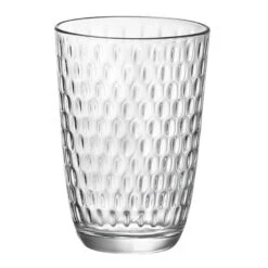 Bormioli Rocco Drinkglazen - Transparant - Glas - Relief - 390 Ml -Tafel Benodigdheden Winkel 1000012639 0101