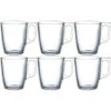Luminarc Theeglazen / Koffieglazen - 6 Stuks - Glas - 250 Ml