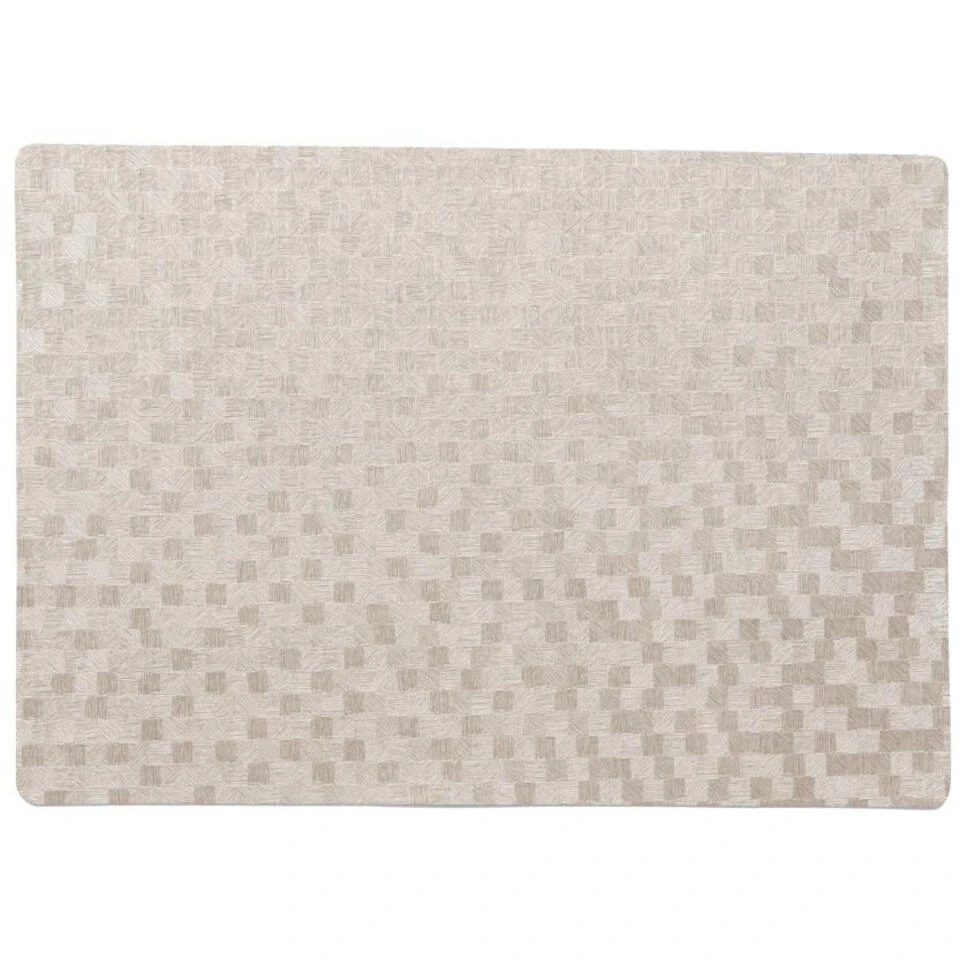 Wicotex Placemat - Taupe - Vlakken - Antislip - 43 X 30 Cm 1 Wicotex Placemat - Taupe - Vlakken - Antislip - 43 X 30 Cm