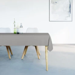Mistral Home - Tafelkleed Waterafstotend - 150x250 Cm - Lichtgrijs -Tafel Benodigdheden Winkel 1000012704 0101