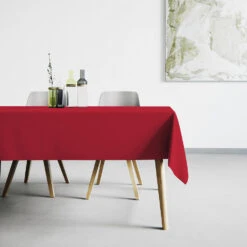 Mistral Home - Tafelkleed Waterafstotend - 150x250 Cm - Rood -Tafel Benodigdheden Winkel 1000012707 0101