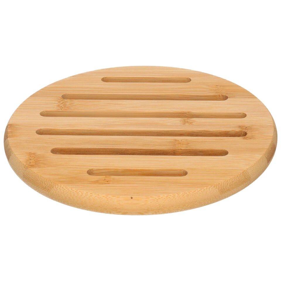 Zeller Pannenonderzetter - Rond - Hout - 20 Cm 1 Zeller Pannenonderzetter - Rond - Hout - 20 Cm