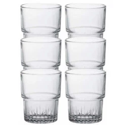 Duralex Koffieglazen Empilable - Transparant - Glas - 180 Ml