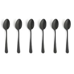 Amefa Austin Black 6 Koffielepels