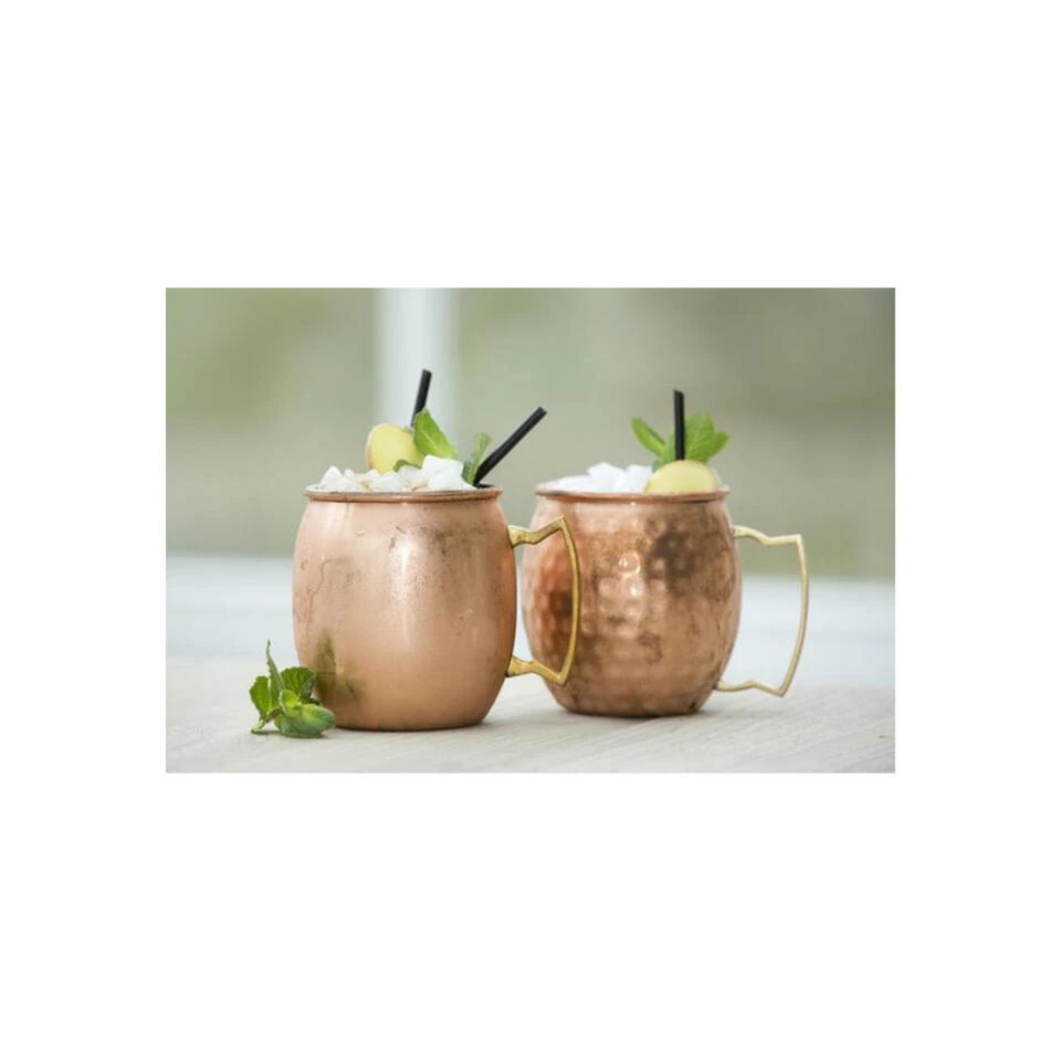Cosy & Trendy Cocktailglas Moskow Mule - Glad Koper - 450 Ml 2 Cosy & Trendy Cocktailglas Moskow Mule - Glad Koper - 450 Ml - Afbeelding 2