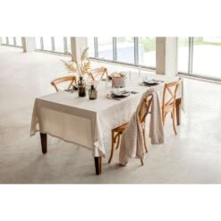 Giftbox-Tafellinnen-Dine In Style-extra Lang Tafelkleed-Lichtgrijs -Tafel Benodigdheden Winkel 1000021777 0102