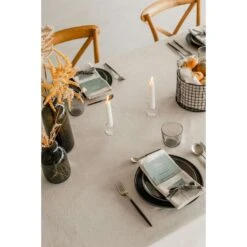 Giftbox-Tafellinnen-Dine In Style-extra Lang Tafelkleed-Lichtgrijs -Tafel Benodigdheden Winkel 1000021777 0103