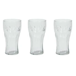 Merkloos Luminarc Drinkglazen Coca Cola - 3 Stuks - 370 Ml