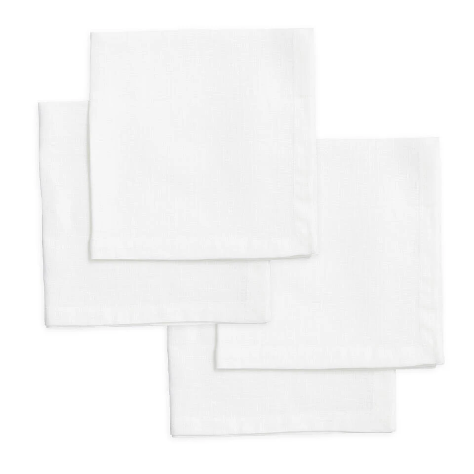 DDDDD Servetten Cabin - 40x40cm - Wit - 4 Stuks 1 DDDDD Servetten Cabin - 40x40cm - Wit - 4 Stuks