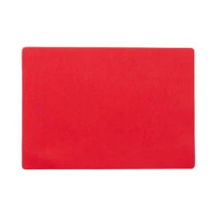Wicotex Placemat Plain - Luxe - Rood - 43 X 30 Cm