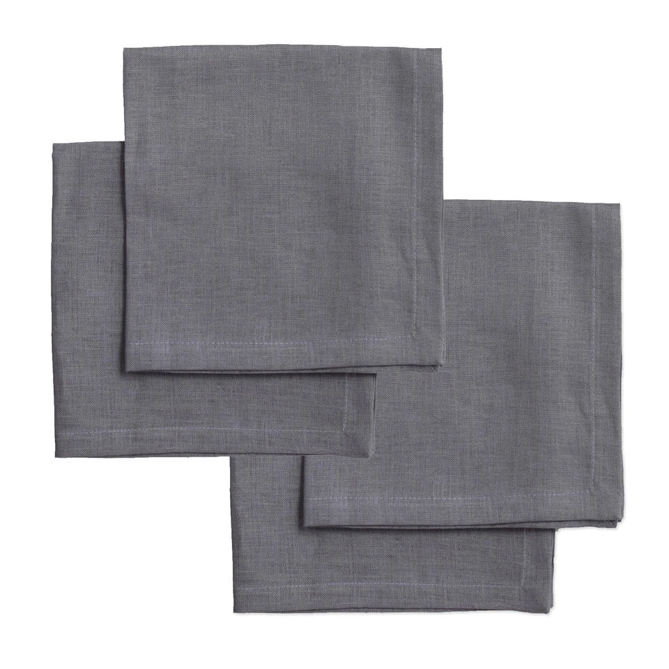 DDDDD Servetten Cabin - 40x40cm - Grijs - 4 Stuks 1 DDDDD Servetten Cabin - 40x40cm - Grijs - 4 Stuks