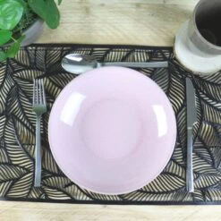 Orange85 Diepe Borden 6 Stuks Aardewerk 22 Cm Ovenbestendig Roze Blauw Groen -Tafel Benodigdheden Winkel 1000033078 0110