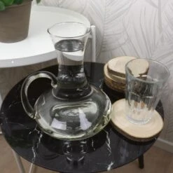 Orange85 Decanteer Karaf Met Oor 1.5L Wijn Beluchter Decanteerkan Glas -Tafel Benodigdheden Winkel 1000033098 0110