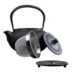 Orange85 Theepot Met Onderzetter Tetsubin Japans Theebus Zwart 1.5L Gietijzer 7 Orange85 Theepot Met Onderzetter Tetsubin Japans Theebus Zwart 1.5L Gietijzer -Tafel Benodigdheden Winkel 1000033126 0111