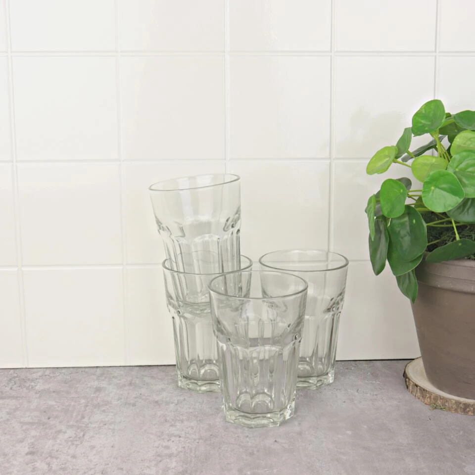 Orange85 Limonadeglazen Waterglazen 4 Stuks 36 Cl Transparant Glaswerk 2 Orange85 Limonadeglazen Waterglazen 4 Stuks 36 Cl Transparant Glaswerk - Afbeelding 2