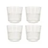 Orange85 Waterglazen 270 Ml Set Van 4 Transparant Glas Stapelbaar