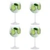 Orange85 Gin Tonic Glazen Set 4 Stuks 620 Ml Kristallen Glazen Cocktailglazen