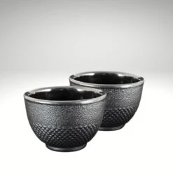 Orange85 Theekopjes Gietijzer Theekop 100 Ml Set Van 2 Zwart -Tafel Benodigdheden Winkel 1000033203 0110