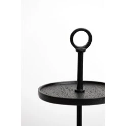 Etagère Lutek - Zwart - 2 Laags 6 Etagère Lutek - Zwart - 2 Laags -Tafel Benodigdheden Winkel 1000034352 0102