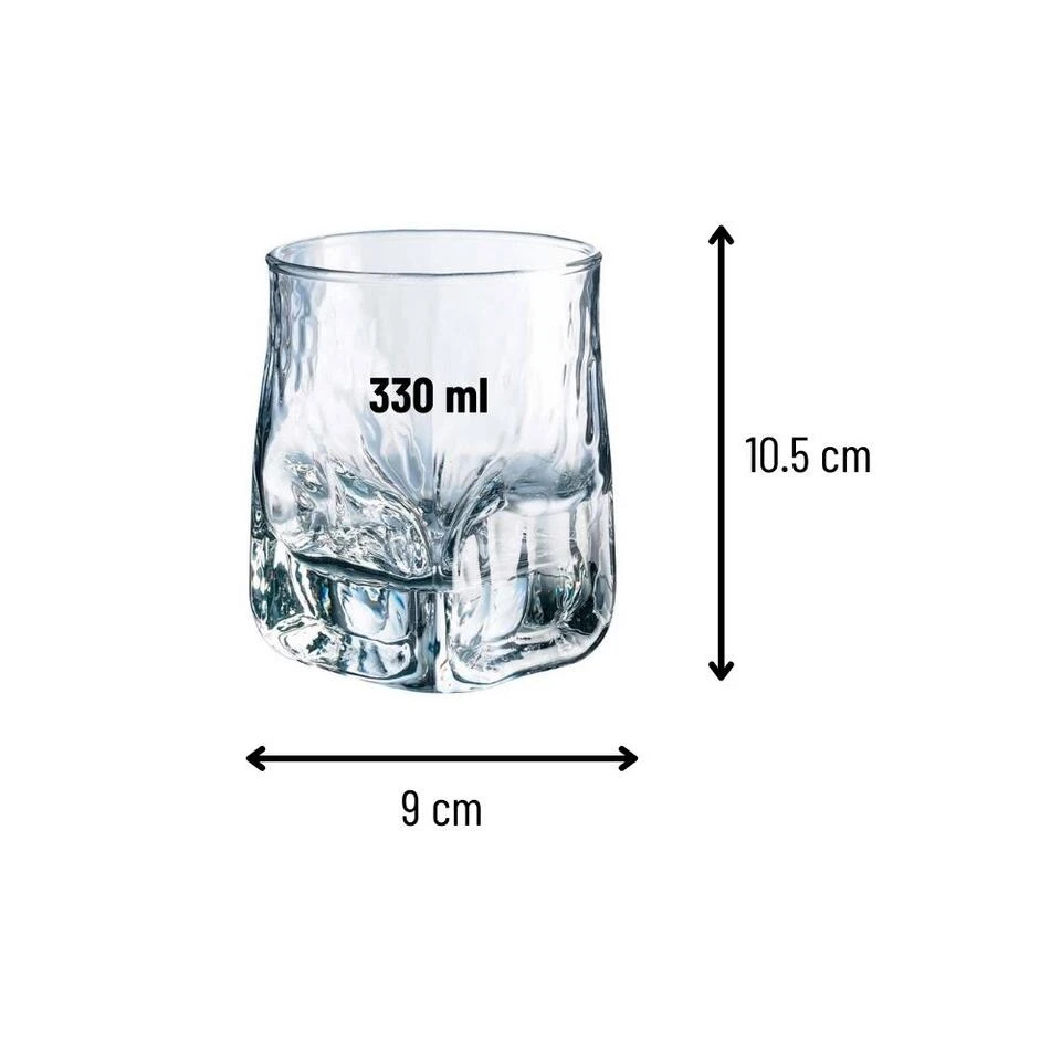 Orange85 Whisky Glazen 330 Ml Set Van 2 2 Orange85 Whisky Glazen 330 Ml Set Van 2 - Afbeelding 2