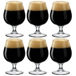 Bormioli Rocco Bierglazen - 6 Stuks - Bokbier Glazen - 530 Ml