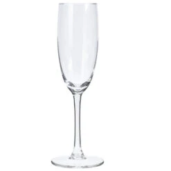 Merkloos Champagneglazen - 4 Stuks - Glas - 180 Ml
