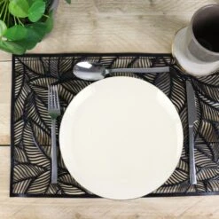 OTIX Dinerborden 6 Stuks Van Porselein 26,5 Cm Borden Wit Met Goud -Tafel Benodigdheden Winkel 1000049521 0110