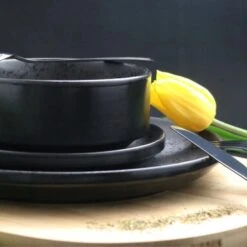 Orange85 Dinerbord Zwart 2 Stuks Aardewerk 26cm -Tafel Benodigdheden Winkel 1000049523 0111