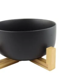 Orange85 Slakom Saladeschaal Met Slacouvert Zwart Set Bamboe 21 Cm Met 6 Orange85 Slakom Saladeschaal Met Slacouvert Zwart Set Bamboe 21 Cm Met -Tafel Benodigdheden Winkel 1000049534 0110