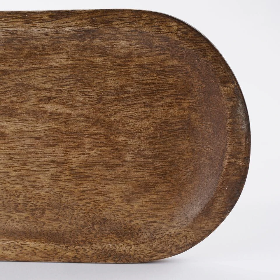 Mica Decorations Tomar Schaaltjes En Dienblad - Donkerbruin 4 Mica Decorations Tomar Schaaltjes En Dienblad - Donkerbruin - Afbeelding 4