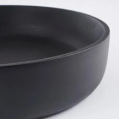 Mica Decorations Tomar Schaal - H6 X Ø26 Cm - Mangohout - Zwart -Tafel Benodigdheden Winkel 1000058461 0101