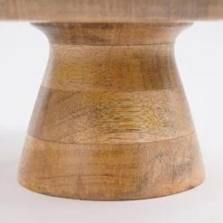 Mica Decorations Tallo Taartplateau - H10 X Ø30 Cm - Lichtbruin 6 Mica Decorations Tallo Taartplateau - H10 X Ø30 Cm - Lichtbruin -Tafel Benodigdheden Winkel 1000058463 0110