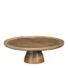 Mica Decorations Tallo Taartplateau - H10 X Ø30 Cm - Lichtbruin