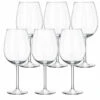 Royal Leerdam Wijnglazen Plaza - 6 Stuks - Glas - 330 Ml