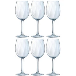 Arcoroc Wijnglazen Dolce Vina - 6 Stuks - Rode Wijn - Glas - 360 Ml