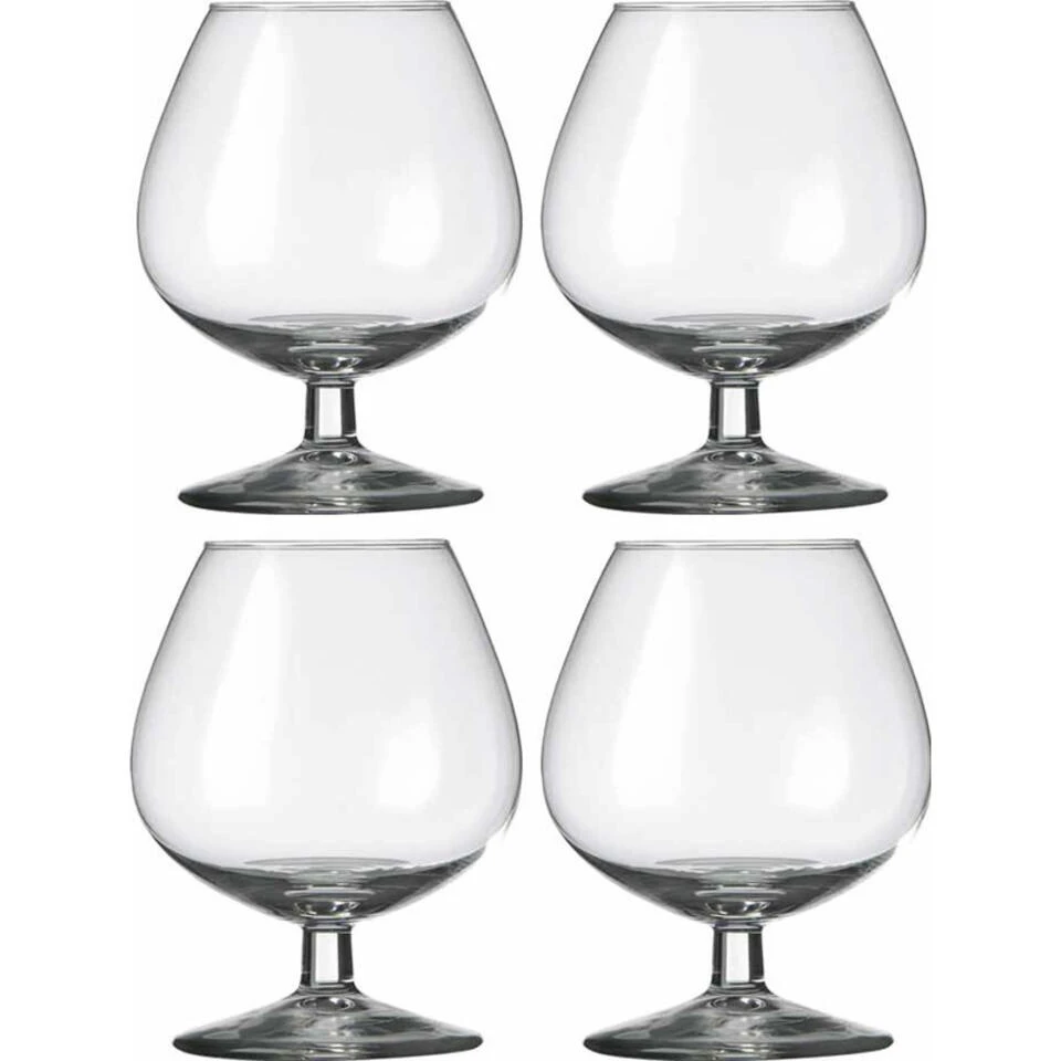 Cognac Glazen - 4 Stuks - Groot - Glas - 800 Ml 1 Cognac Glazen - 4 Stuks - Groot - Glas - 800 Ml