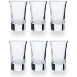 Cosy & Trendy Shotglazen - 6 Stuks - Glas - 35 Ml