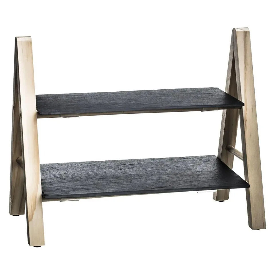 Secret De Gourmet Etagere 2 Laags Leisteen - 32,5 X 18 X 25,5 Cm 1 Secret De Gourmet Etagere 2 Laags Leisteen - 32,5 X 18 X 25,5 Cm