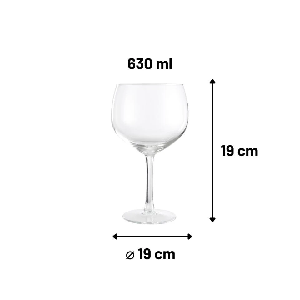 Orange85 Gin Tonic Glazen Set Van 4 630 Ml 4 Orange85 Gin Tonic Glazen Set Van 4 630 Ml - Afbeelding 4