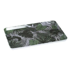 5Five - Dienblad - Jungle Print - Wit Groen 45 X 30 Cm
