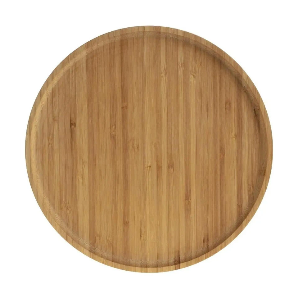 Secret De Gourmet Serveerplank - Bamboe - D26,5 Cm 1 Secret De Gourmet Serveerplank - Bamboe - D26,5 Cm