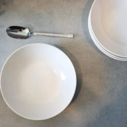 OTIX Diepe Borden Wit Pastaborden 6 Stuks 20cm Aardewerk 7 OTIX Diepe Borden Wit Pastaborden 6 Stuks 20cm Aardewerk -Tafel Benodigdheden Winkel 1000068736 0111