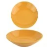 OTIX Diepe Borden Geel Pastaborden Soepborden 6 Stuks 20cm Aardewerk