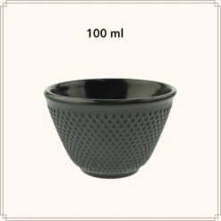 OTIX Gietijzeren Theekopjes 100ml 6 Stuks -Tafel Benodigdheden Winkel 1000068773 0111