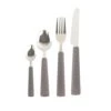 Orange85 Bestekset Met Handvat Antraciet Set Van 16 Bestek